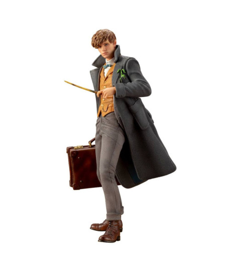 Figura Kotobukiya Newt Scamander ARTFX+ - Animales Fantásticos - El Magizoólogo más Famoso del Mundo Mágico 18cm