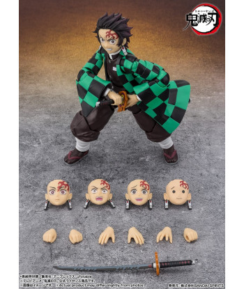 Figura Tamashii Nations Tanjiro Kamado Infinity Castle Arc - Demon Slayer - El Camino hacia la Batalla Final 14cm