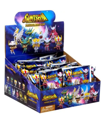 LLAVEROS SORPRESA - LOS CABALLEROS DEL ZODIACO (Series 1) (1 UNIDAD)