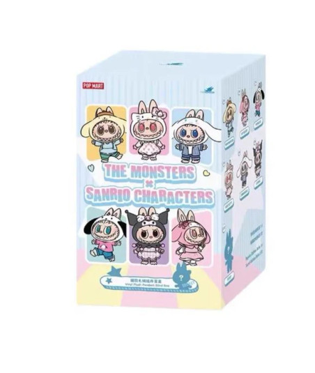 POP MART Labubu The Monsters x Sanrio Blind Box Original (1 UNIDAD RANDOM)