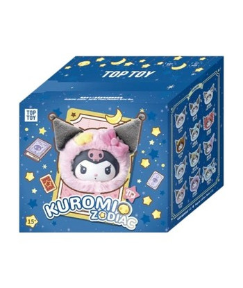 TOP TOY Blind Box -Kuromi Zodiac Series Plush Pendant (1 UNIDAD RANDOM)