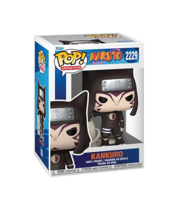 Figura Funko Pop Kankuro 2229 - Naruto - Con Marioneta Vendada y Pintura Facial
