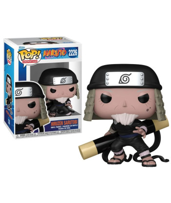 Figura Funko Pop Hiruzen Sarutobi 2226 - Naruto - Tercer Hokage con Gran Pergamino y Armadura de Combate