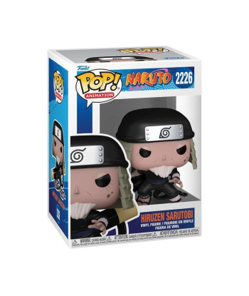 Figura Funko Pop Hiruzen Sarutobi 2226 - Naruto - Tercer Hokage con Gran Pergamino y Armadura de Combate