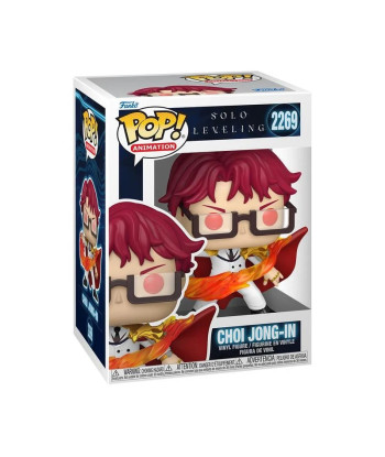 Figura Funko Pop Choi Jong-In 2269 - Solo Leveling - Mago de Rango S con Efecto de Fuego
