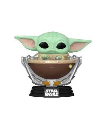 Figura Funko Pop Grogu 823 - Star Wars - Baby Yoda en Cuna Flotante