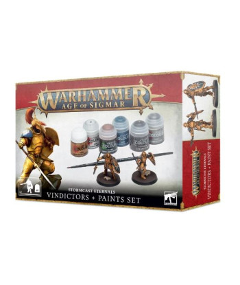 Stormcast Eternals Vindicators Paint Set Warhammer Age of Sigmar