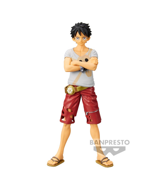 Figura Banpresto Monkey D. Luffy One Piece DXF The Grandline Men Egghead 16cm - ¡Rumbo a la Isla del Futuro!