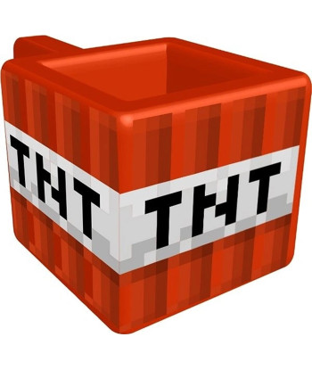 Taza 3D TNT Minecraft 385ml