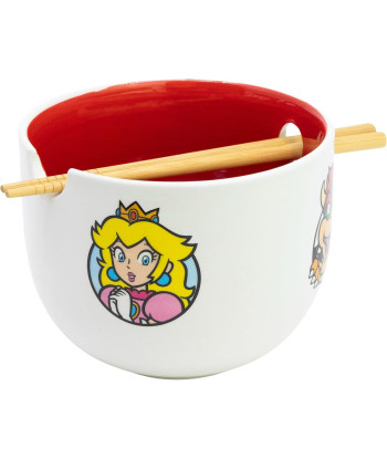 CUENCO RAMEN CON PALILLOS SUPER MARIO BROS