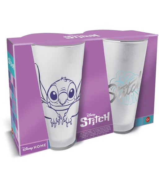 Set de 2 Vasos de Cristal Stitch (Vice Style) - 490 ml