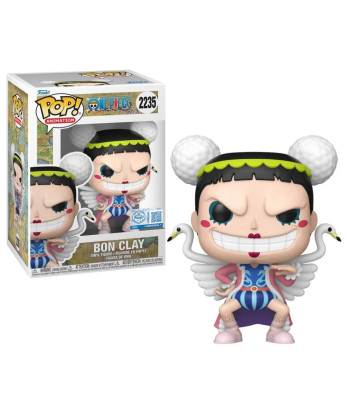 Figura Funko Pop Bon Clay 1585 - One Piece - Edición Especial Okama Way con Traje de Cisne