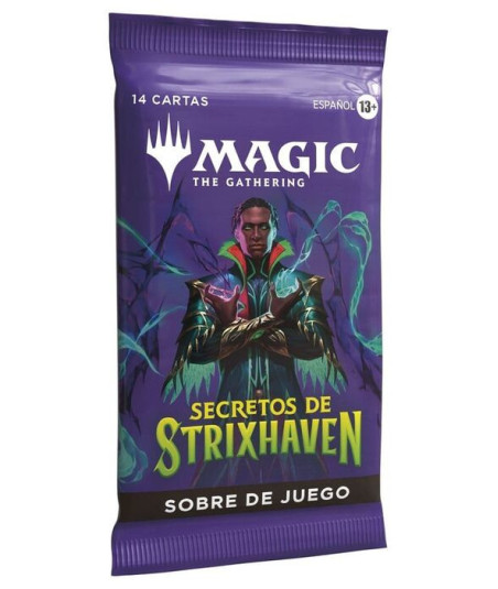 Sobre de Juego Secretos de Strixhaven - Magic The Gathering - ¡Abre tu Destino Mágico! (Español)