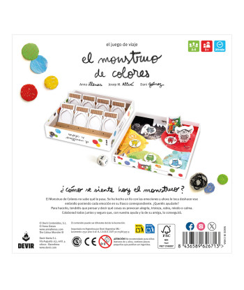 El Monstruo de Colores: Edición de Viaje