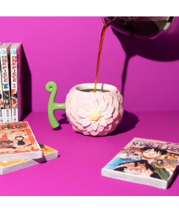 Taza 3D Fruta Flower-Flower One Piece 650ml