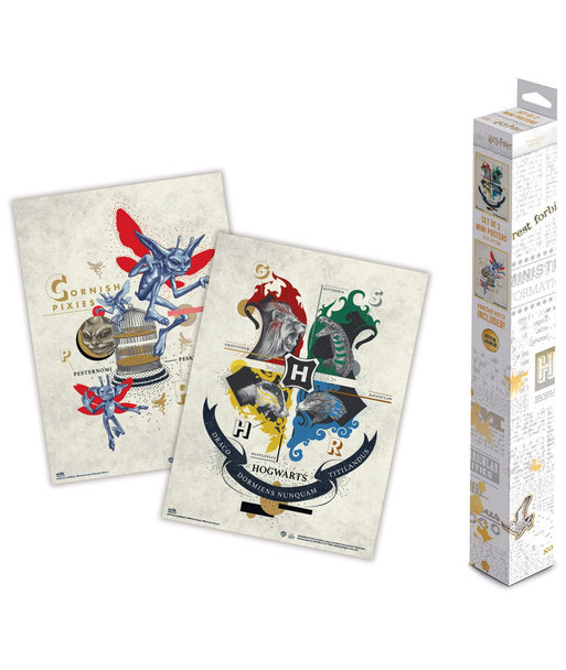 SET POSTERS HARRY POTTER 38 x 52 cm