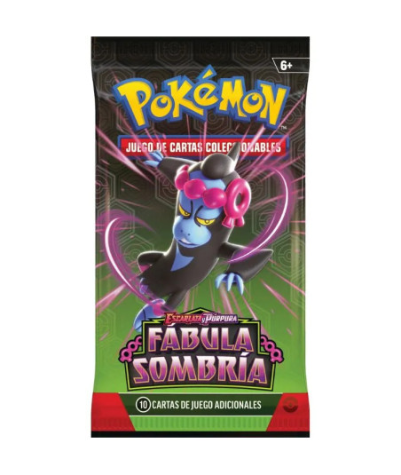 Pokemon TCG - SOBRE Pokemon FABULA SOMBRIA - ESPAÑOL