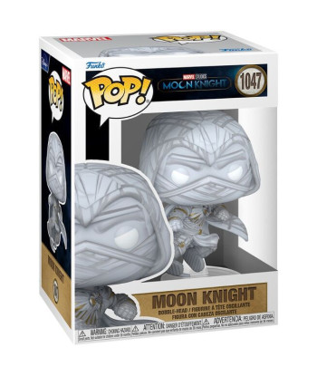 Figura Funko Pop Moon Knight 1047 - Marvel Moon Knight - Caballero Luna en Pose de Ataque
