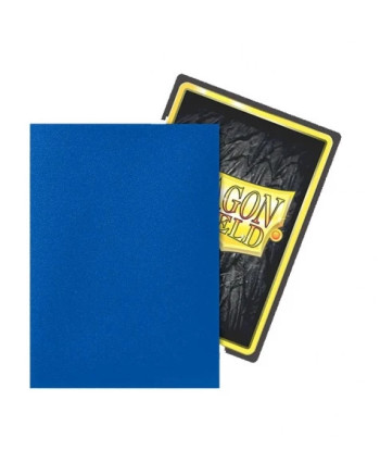 Fundas Standard Dual Matte Wisdom Azul (100) - Dragon Shield