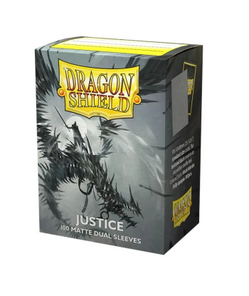 Fundas Standard Matte Justice (100) - Dragon Shield