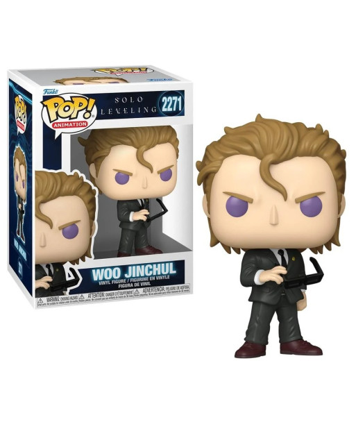 Figura Funko Pop Woo Jinchul 2271 - Solo Leveling - Jefe de Inspección de la Asociación de Cazadores