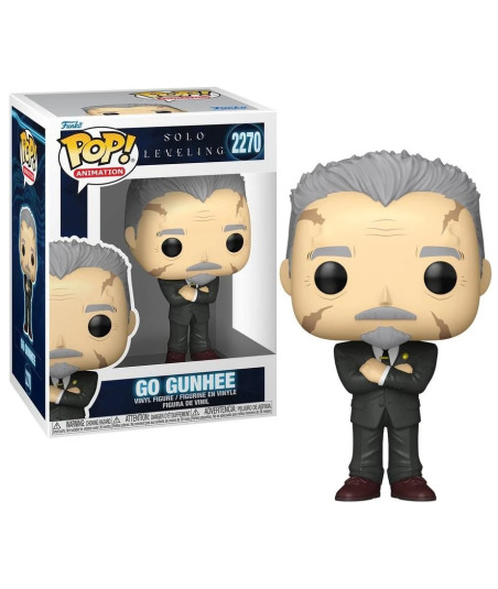Figura Funko Pop Go Gunhee 2270 - Solo Leveling - Presidente de la Asociación de Cazadores