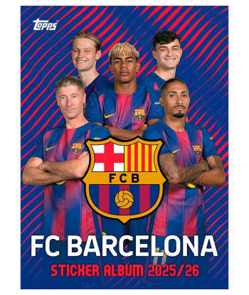 Álbum de Cromos FC Barcelona 2025/26 - Set Completo 150 Cromos
