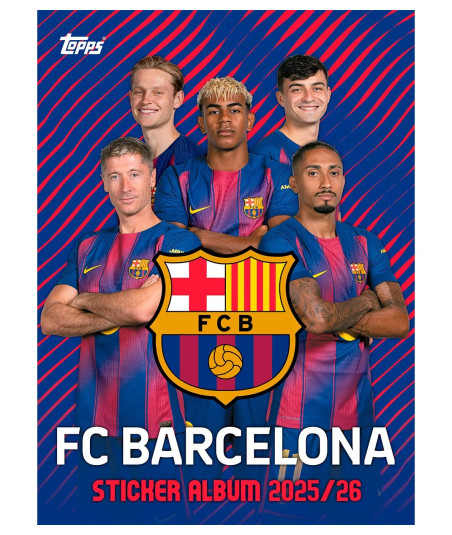 Álbum de Cromos FC Barcelona 2025/26 - Set Completo 150 Cromos