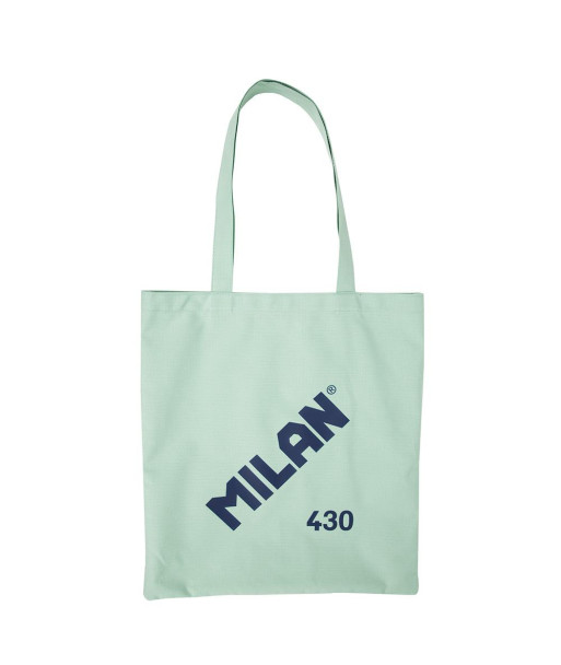 BOLSA TELA MILAN TOTE BAG SINCE 1918 VERDE