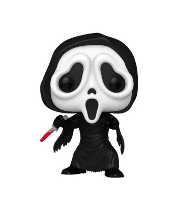 Figura Funko Pop Ghost Face 1607 - Ghostface Scream - Icono del Cine de Terror con Cuchillo Ensangrentado