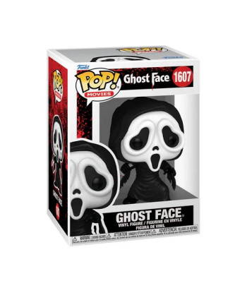 Figura Funko Pop Ghost Face 1607 - Ghostface Scream - Icono del Cine de Terror con Cuchillo Ensangrentado