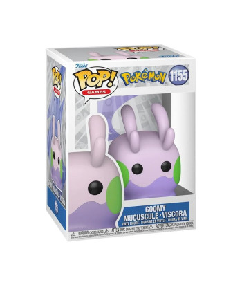 Figura Funko Pop Goomy 1155 - Pokémon - El Simpático Dragón de Kalos para tu Colección