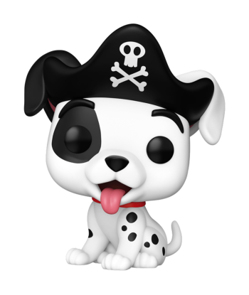 Figura Funko Pop Patch Como Pirata 1745 - 101 Dálmatas - El Perrito Más Aventurero para tu Colección