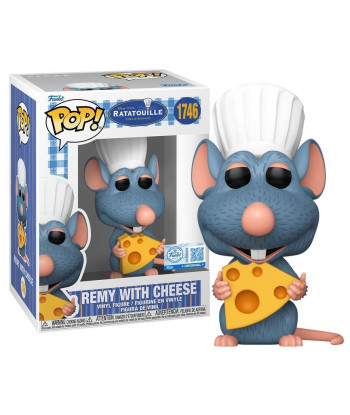 Figura Funko Pop Remy con Queso 1746 - Ratatouille - El Pequeño Chef en Edición Especial