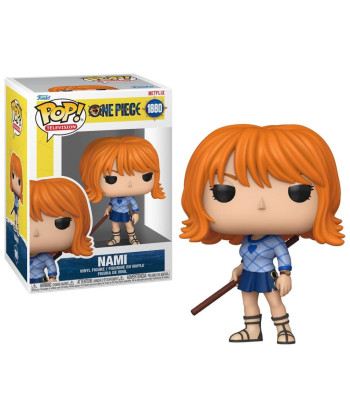 Figura Funko Pop Nami 1880 - One Piece Netflix - La Astuta Navegante del Live Action para tu Colección