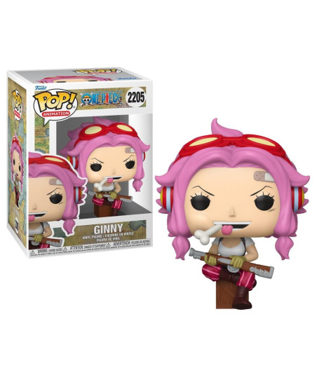 Figura Funko Pop Ginny 2205 - One Piece - La Rebelde Guerrera con Gran Apetito para tu Colección