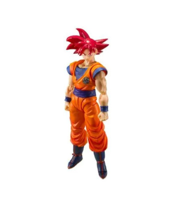 Dragon Ball Super Figura S.H. Figuarts Super Saiyan God Son Goku Saiyan God of Virture 14 cm