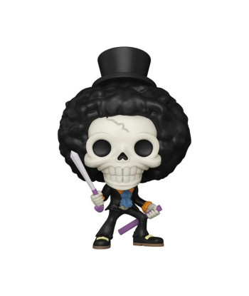 Figura Funko Pop Brook 2231 - One Piece - El Esqueleto Espadachín Más Elegante para tu Colección