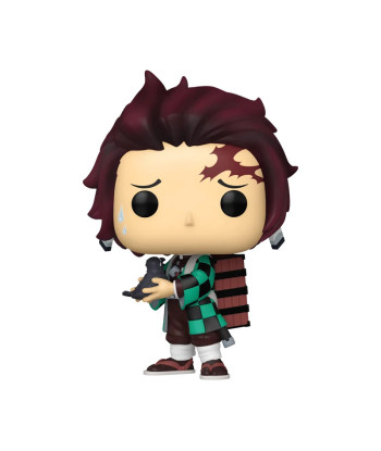 Figura Funko Pop Tanjiro Kamado 2213 - Demon Slayer - El Cazador y su Fiel Cuervo en Edición Especial
