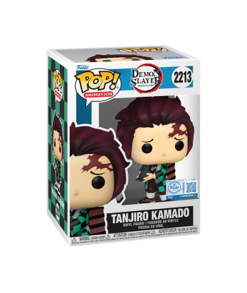 Figura Funko Pop Tanjiro Kamado 2213 - Demon Slayer - El Cazador y su Fiel Cuervo en Edición Especial