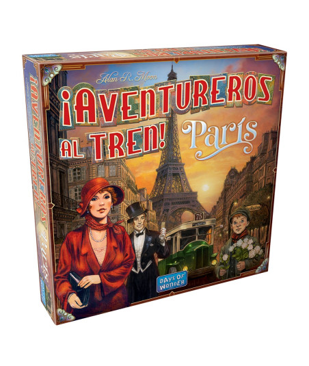 JUEGO DE MESA ¡AVENTUREROS AL TREN! PARÍS