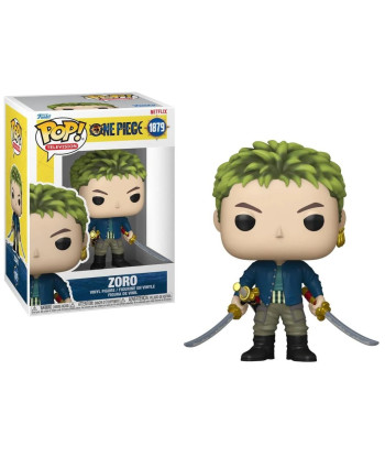 Figura Funko Pop Zoro 1879 - One Piece Netflix - El Legendario Espadachín del Live Action