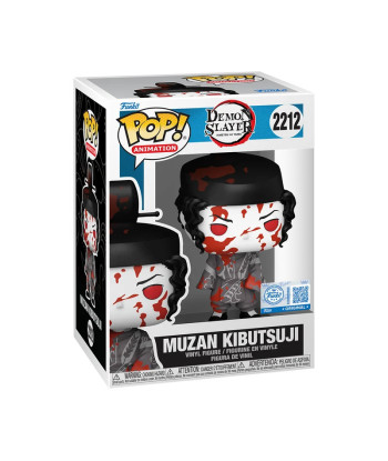 Figura Funko Pop Muzan Kibutsuji 2212 - Demon Slayer - El Rey de los Demonios en Edición Especial