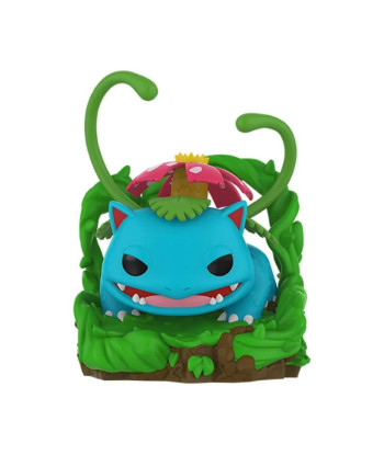Figura Funko Pop Venusaur 1158 - Pokémon - La Evolución Final de Tipo Planta en una Escena Majestuosa