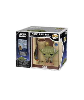 Figura Funko Pop Nooks Yoda en su Cabaña - Star Wars - El Diorama Apilable del Maestro Jedi en Dagobah