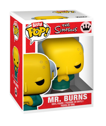 Figura Funko Bitty POP! 2-Pack Bart Simpson & Mr. Burns - Los Simpson - El Dúo más Icónico de Springfield en Miniatura