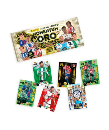Sobre Momentum Oro Adrenalyn Liga 25/26 - Panini Cromos