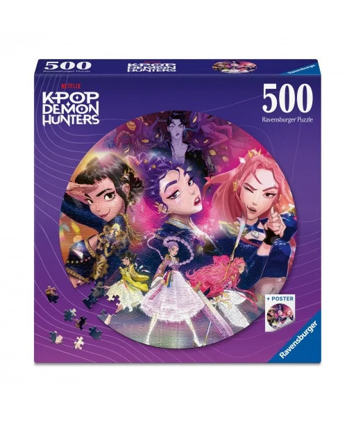 Puzzle 500 pz Kpop Demon Hunters - Ravensburger