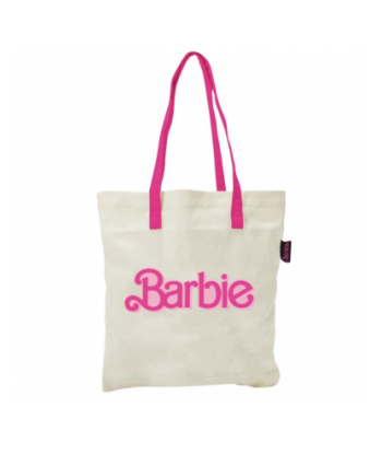 Bolsa tote logo Barbie rosa 41 x 37 cm