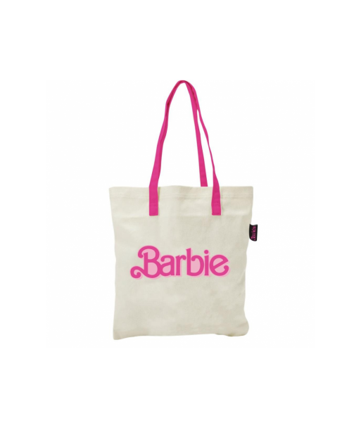 Bolsa tote logo Barbie rosa 41 x 37 cm